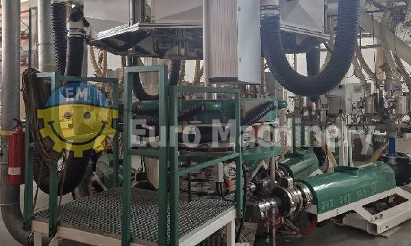 KUHNE Green Line 5-layer co-extruder line 
