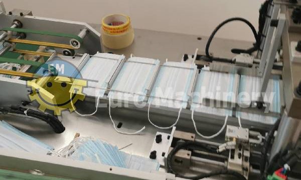 Face mask ear loop welding machine