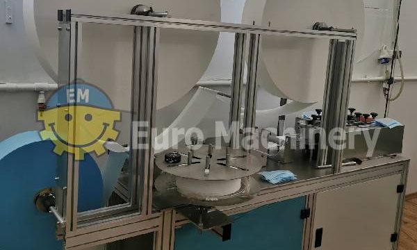 Face mask ear loop welding machine