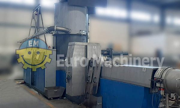 Used Erema Recycling line with laser filter | EREMA PC1514 TVE