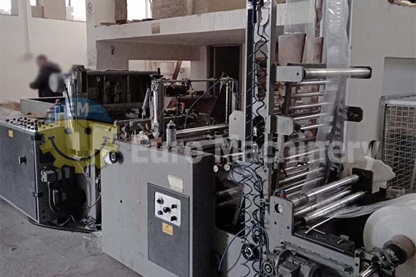 Second-hand carrier bags bottom seal machines