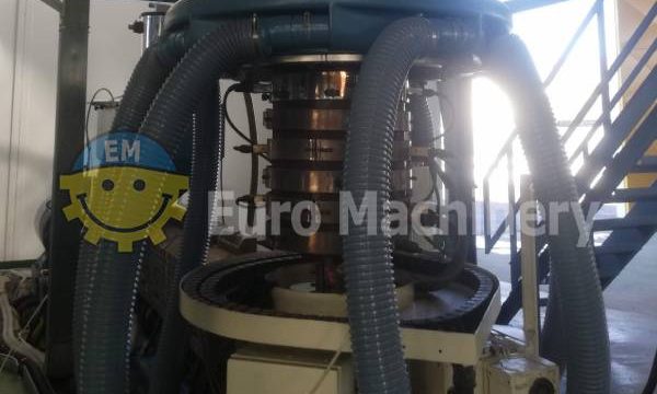 Film blowing machine available to be purchased.