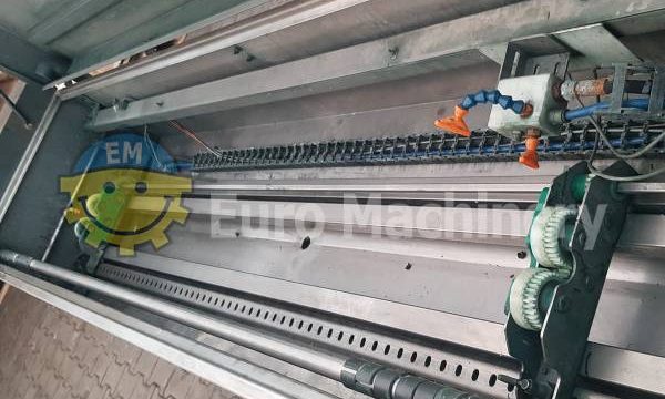 Anilox roll cleaner in great working condition. Machine can be seen running.