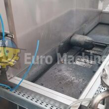 Industrial parts washer for flexo printer, Capacity of storage tanks: 2x400 l.