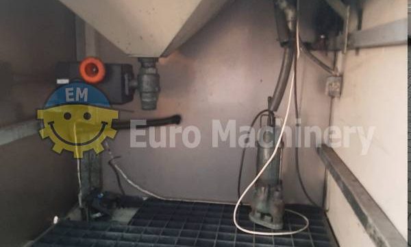 Wastewater oil separator used in flexoprinting.