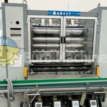 Garbage bag making machine for bags on roll.