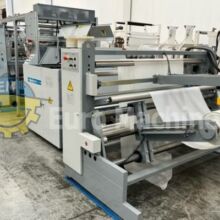 Bag on roll making machine works also with biomaterials.
