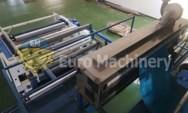 Monolayer film extruder.