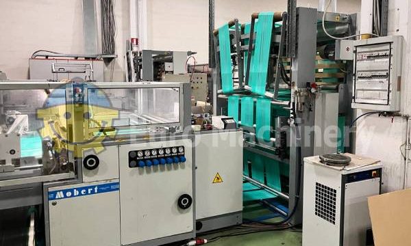 Carrier bag making machine works also with biomaterials.