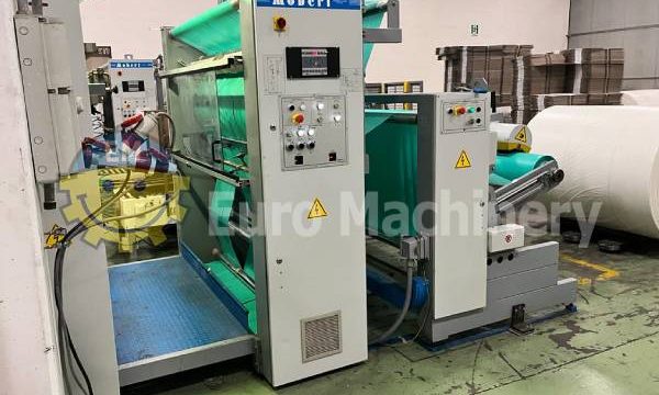 This plastic bag making machine is available for sell.