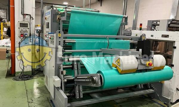 Carrier bag making machine works also with biomaterials.