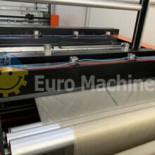 Bag making machine for large bottom seal bags.