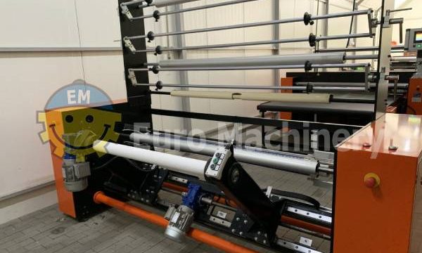 Bottom seal bag making machine with Rolomat