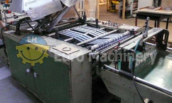 Bag making machine in good working condition.