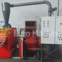 Cable recycling machine for cooper and aluminum