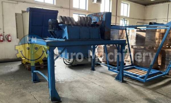 Plastic granulator machine for hard plastics with output up to 1200 kg/h