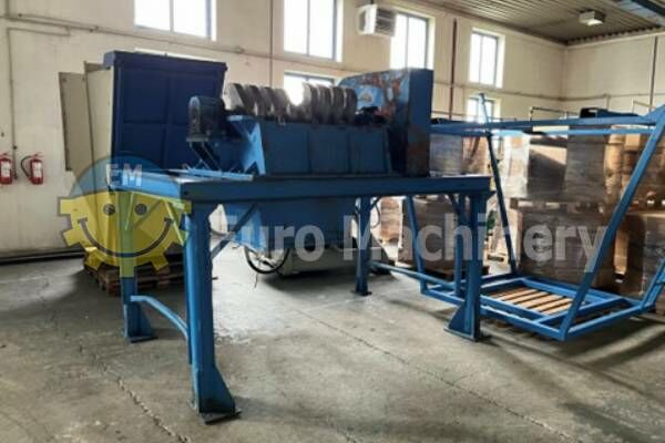 Plastic granulator machine for hard plastics with output up to 1200 kg/h