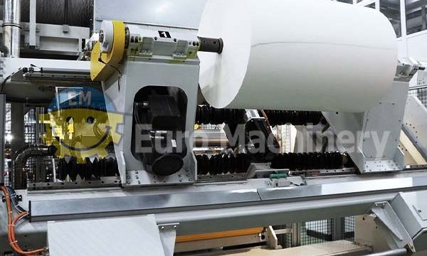 Co-extrusion line for coating and lamination