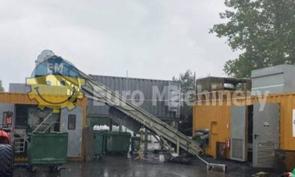 Used Recycling Machinery in good working condition with large capacity of 1t/h
