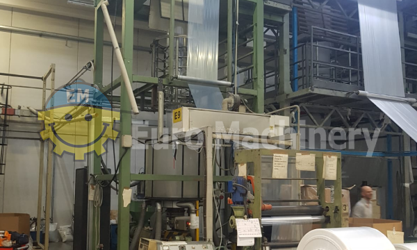 Monolayer blown film line Bandera for sale by Euro Machinery