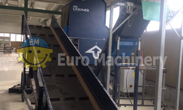 Plastic Shredder Lindner for sale by Euro Machinery