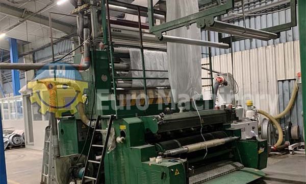 Blown film extruder | MAM 3 layer