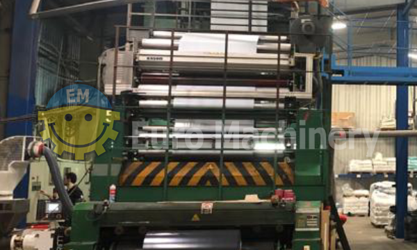 blown film extruder MAM winder
