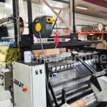Plastic bag making machine with sealing width up to 600 mm.