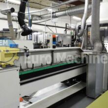 Plastic bag making machine is available for sale.