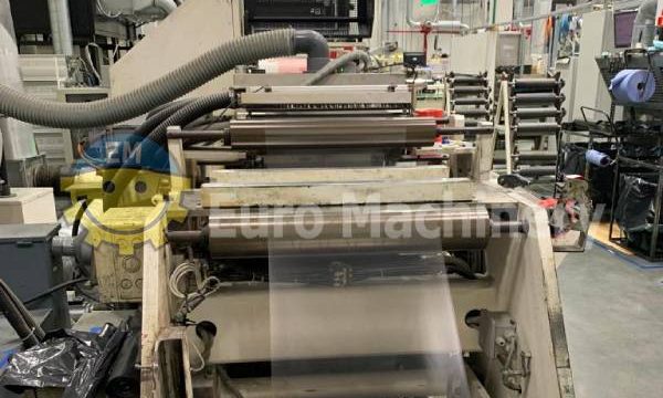 Flexo printing machine with web width of 420 mm