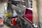 This plastic recycling machine can be seen in production.