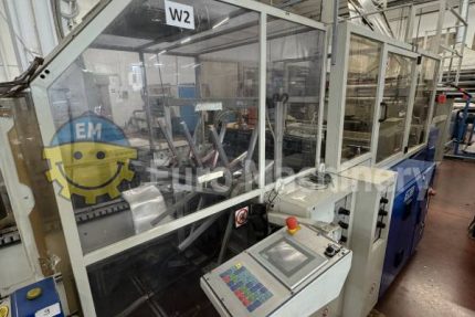 Máquina de fabricación de bolsas wicket de Elba para la producción de bolsas de soldadura lateral con una anchura de soldadura de hasta 900 mm.