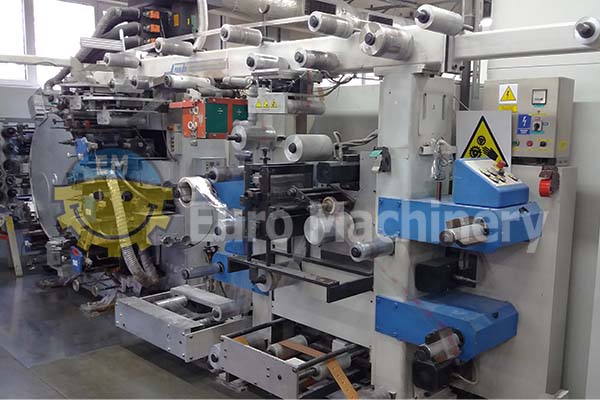 Side view of the SMB UV Printing machine