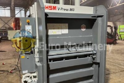 Baling machine HSM V Press 860 Plus