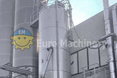 Stainless steel Storage silo for various materials | High capacity
