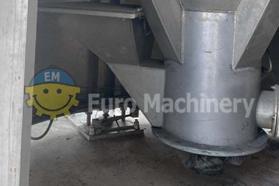 Bottom of the Stainless steel Storage silo for various materials | High capacity