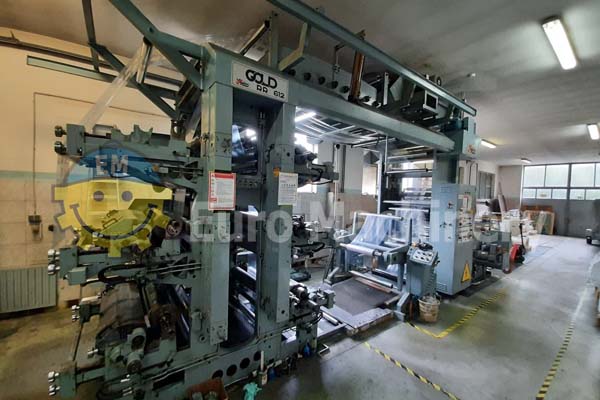 4675 UTECO Gold 612RR used stand alone Stack Flexo printer (1)
