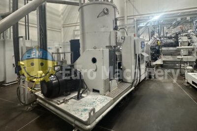 Used Recycling Extruder Vacurema to process PET