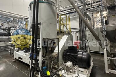 Recycling Extruder Vacurema to process PET