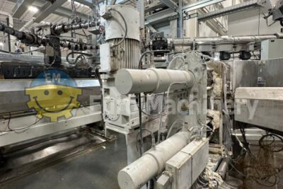 Recycling Extruder Vacurema to process PET