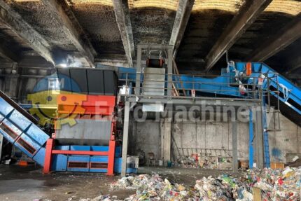 One shaft shredder with pusher WEIMA