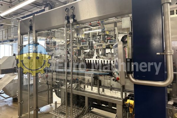 Krones PET filling line for carbonated and non-carbonated drinks