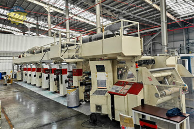 Rotogravure Printing Machine – Bobst Rotomec 3000-5 | 8 Colours