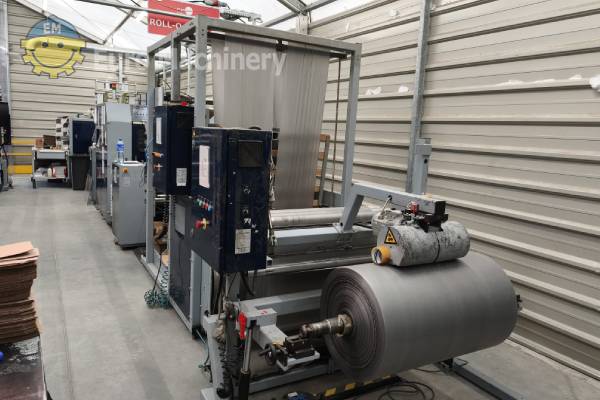 Roll-o-Matic Delta Bag Making Machine