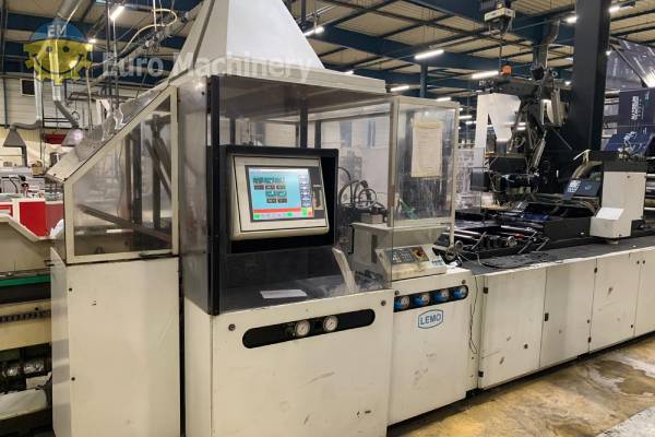 LEMO Intermat Patch handle bag making machine for sale by Euro Machinery