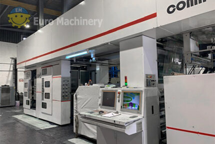 Comiflex Vale 1208 | gearless 8-colour flexo printing press