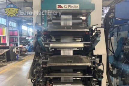 XL Plastics Stand-alone Stack Flexo printer for sale by Euro Machinery