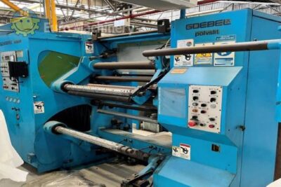 GOEBEL Polyslit slitter rewinder for sale by Euro Machinery