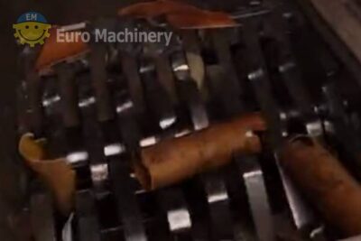 Satrind Two shafts shredder to process PET for sale by Euro Machinery