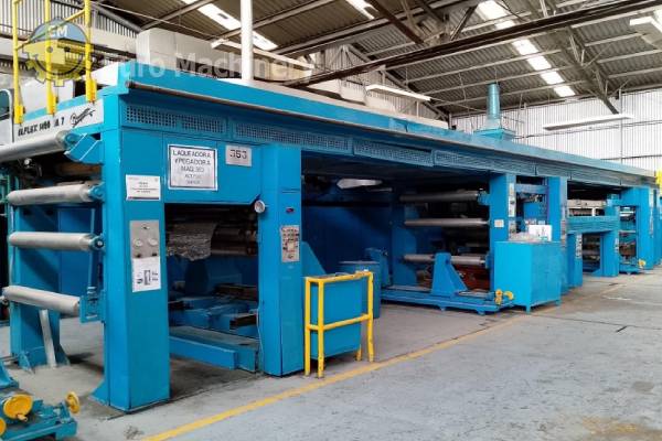 TECMO ELFLEX 1400 Lamination & coating machine for sale by Euro Machinery